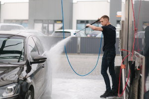 Sistema para lava jato Jump Car