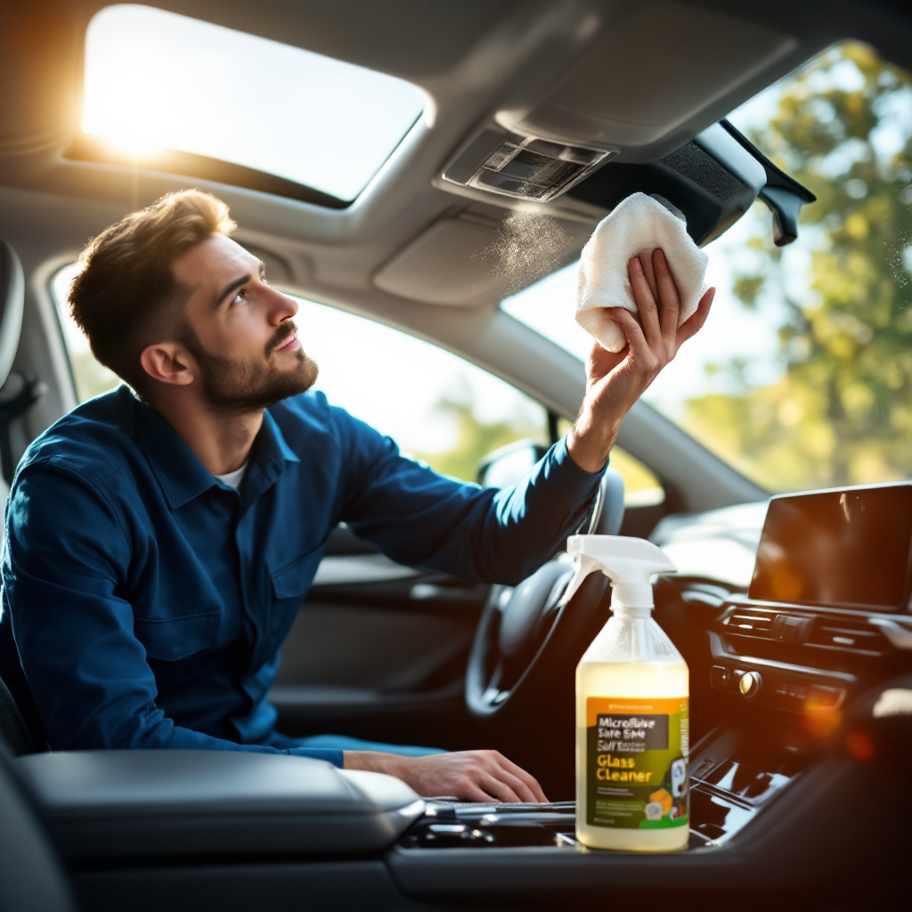 Removendo manchas do teto com as melhores técnicas de Limpar o Teto do Carro